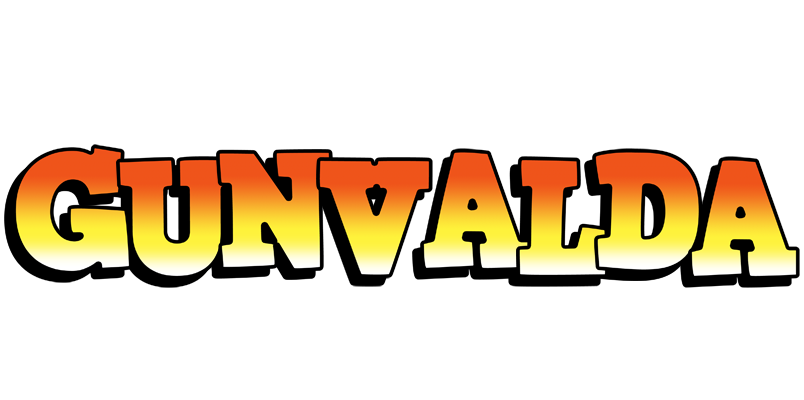 Gunvalda sunset logo