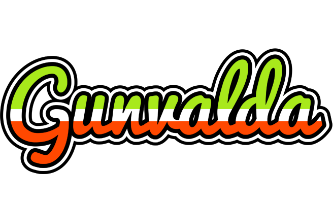Gunvalda superfun logo