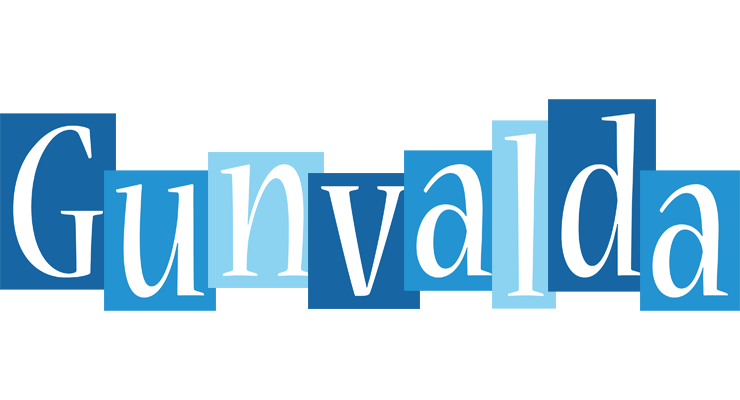 Gunvalda winter logo
