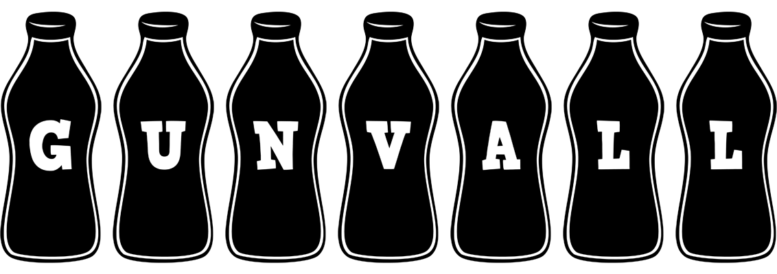 Gunvall bottle logo