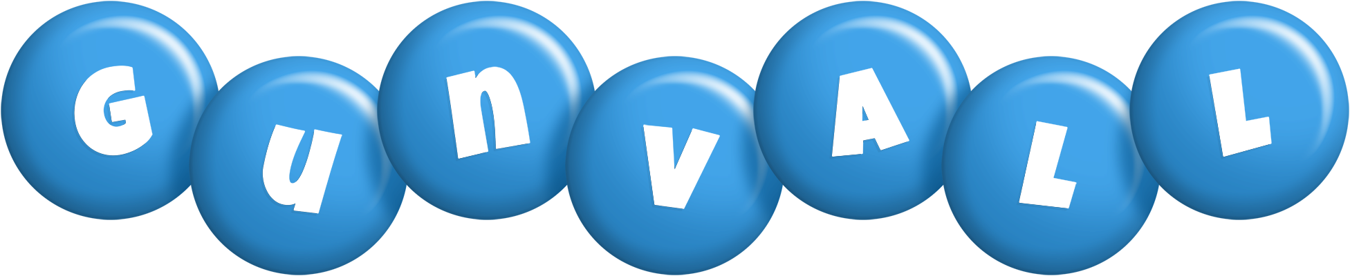 Gunvall candy-blue logo