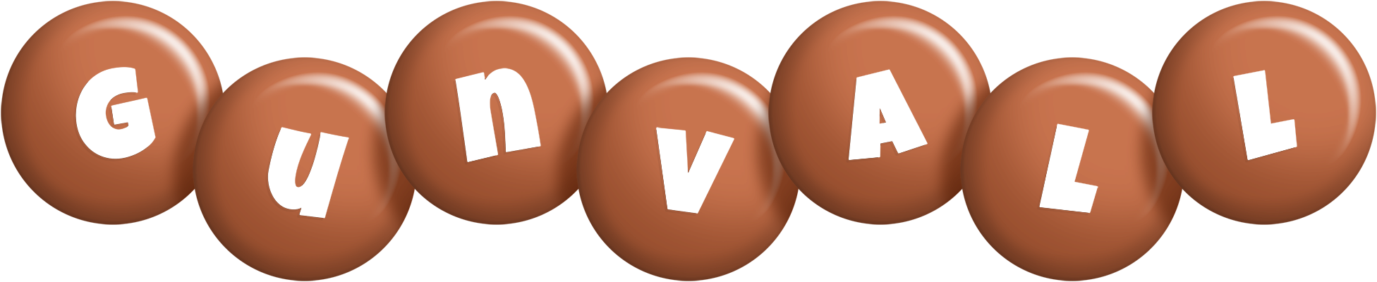 Gunvall candy-brown logo