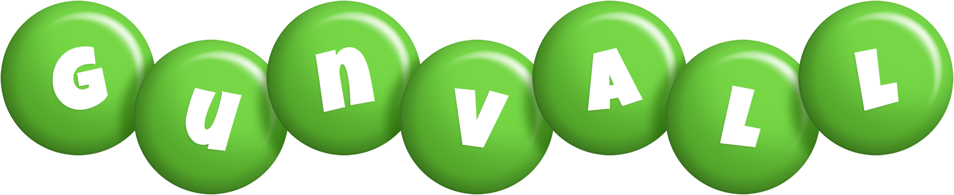 Gunvall candy-green logo