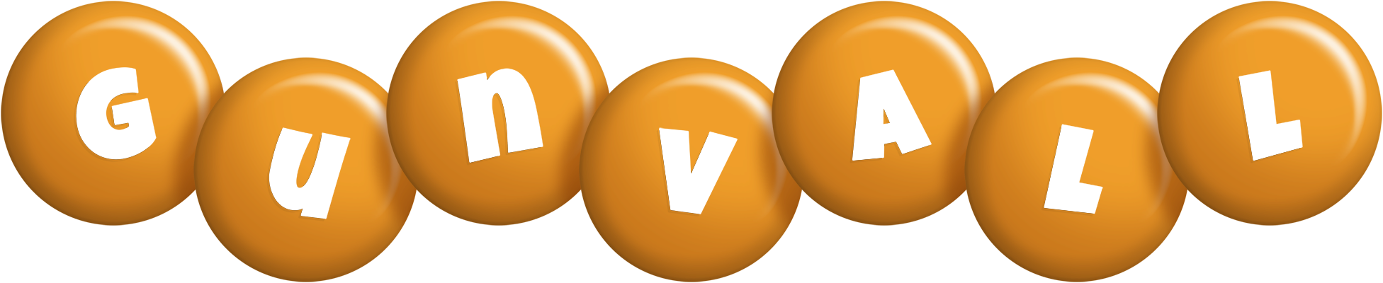 Gunvall candy-orange logo
