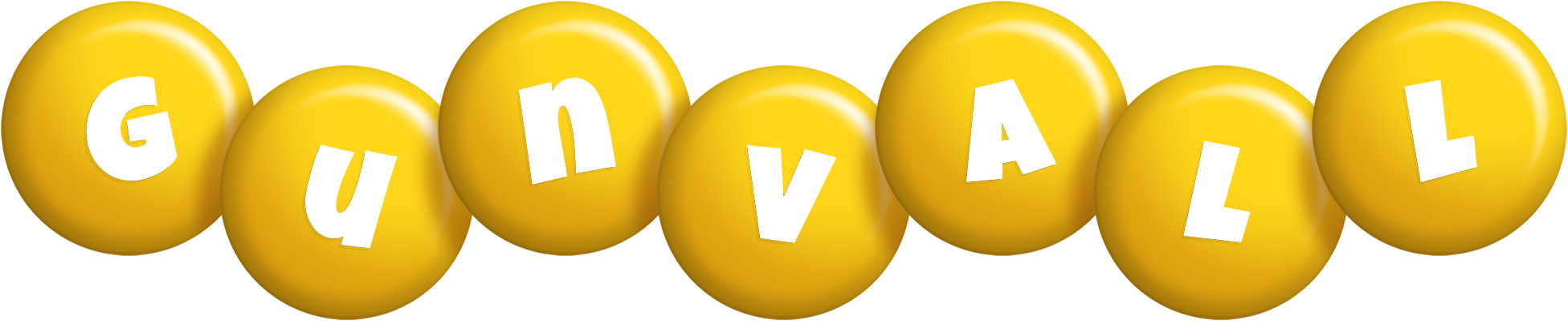Gunvall candy-yellow logo