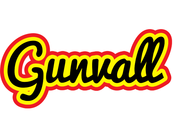 Gunvall flaming logo