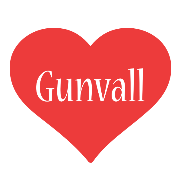 Gunvall love logo