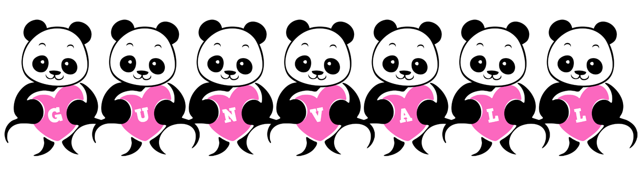 Gunvall love-panda logo