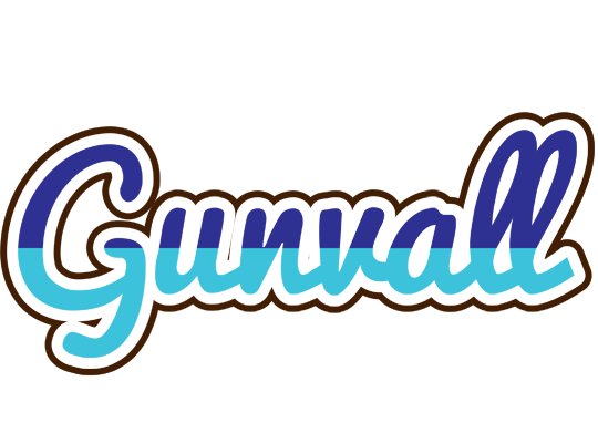 Gunvall raining logo