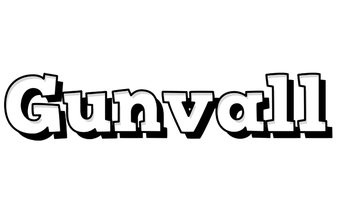 Gunvall snowing logo