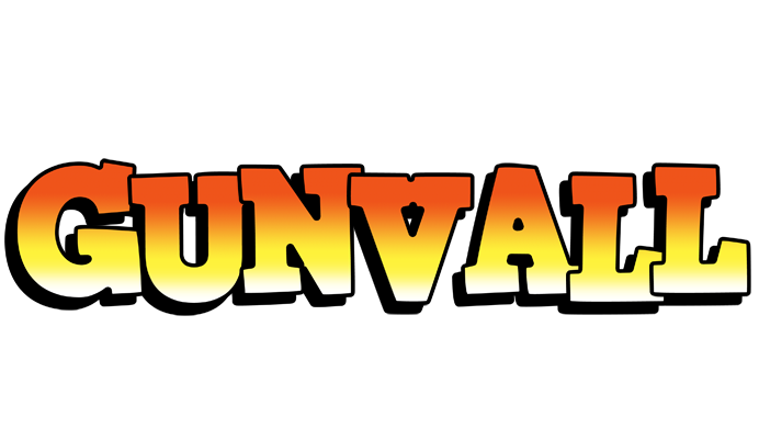 Gunvall sunset logo