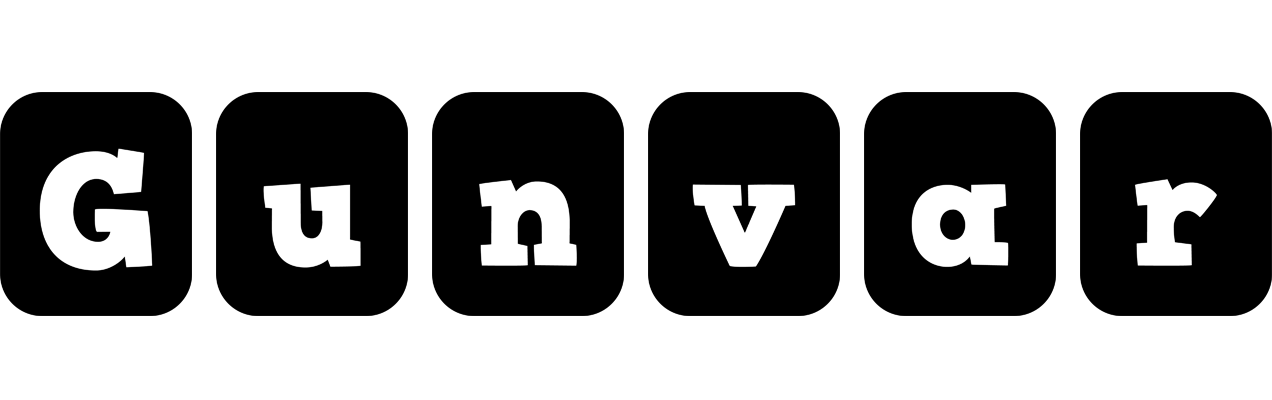 Gunvar box logo