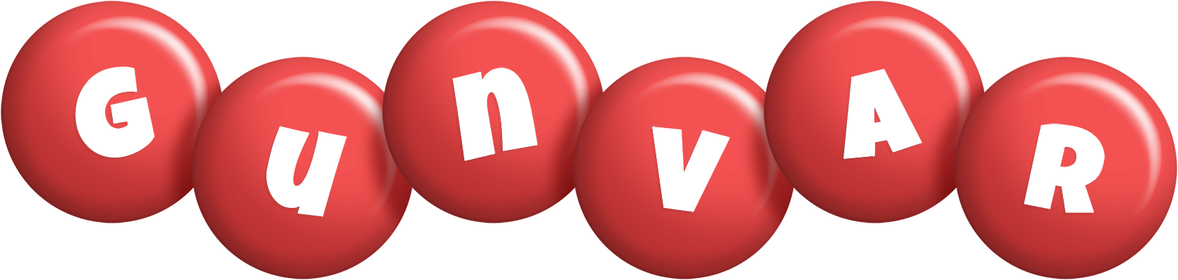 Gunvar candy-red logo