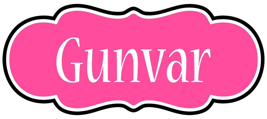 Gunvar invitation logo