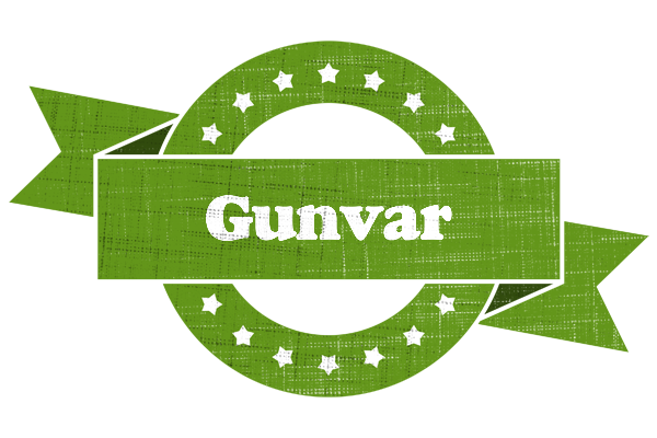 Gunvar natural logo