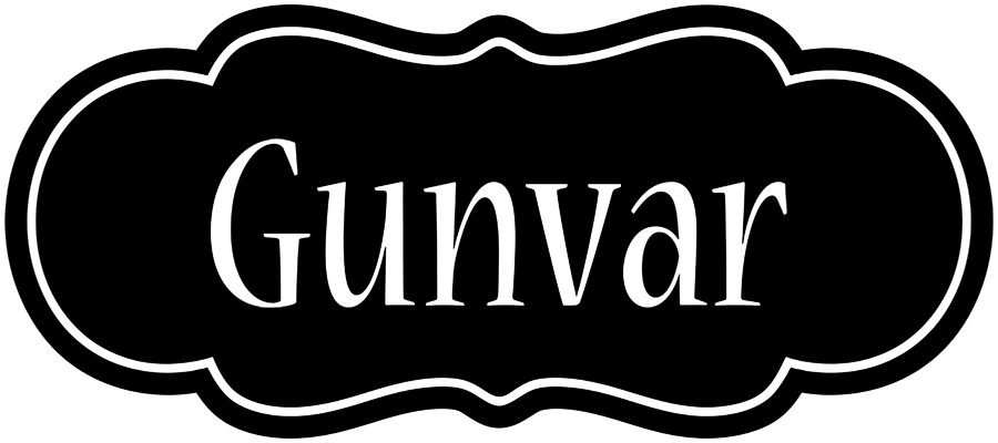 Gunvar welcome logo