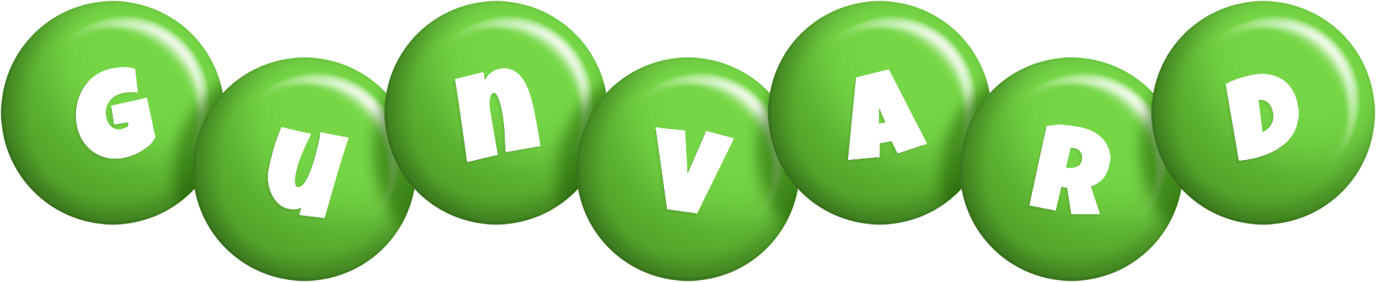 Gunvard candy-green logo