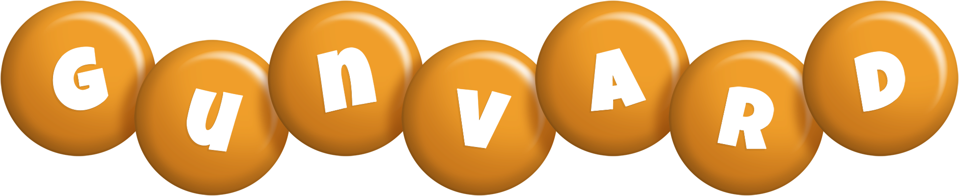 Gunvard candy-orange logo