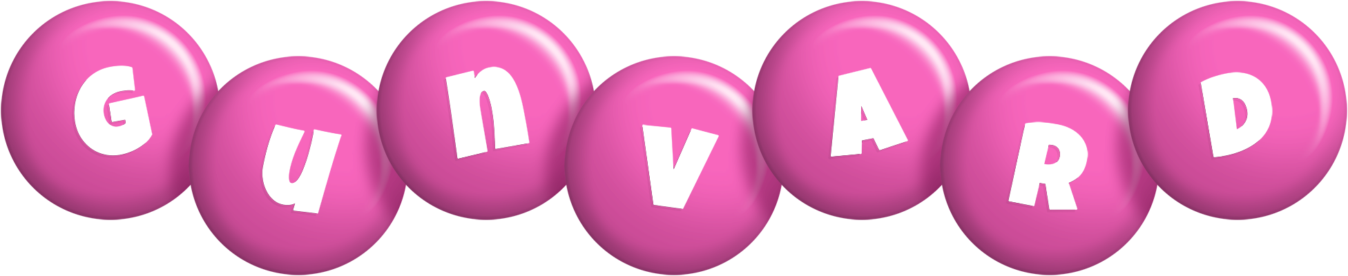 Gunvard candy-pink logo