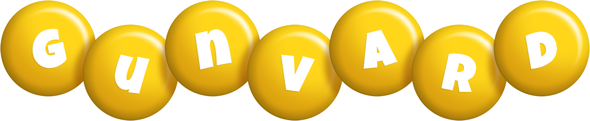 Gunvard candy-yellow logo