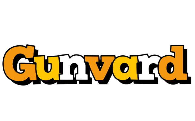 Gunvard cartoon logo