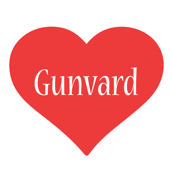Gunvard love logo