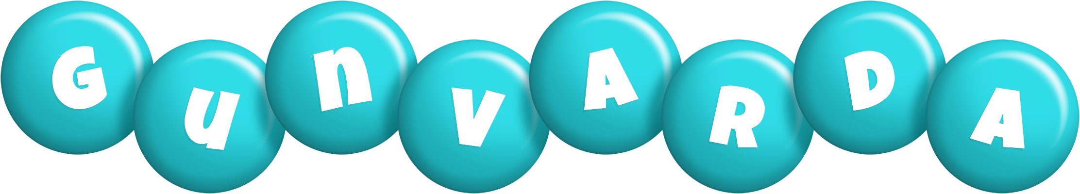 Gunvarda candy-azur logo