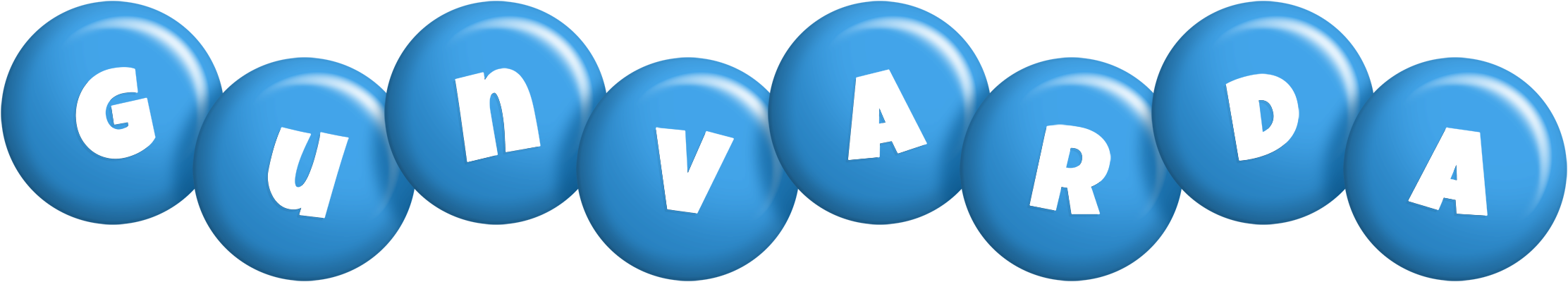 Gunvarda candy-blue logo