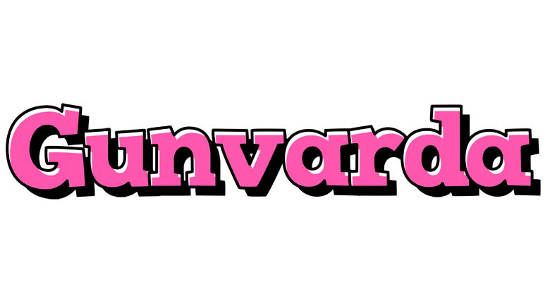 Gunvarda girlish logo