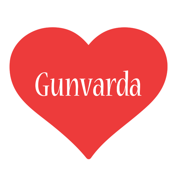 Gunvarda love logo