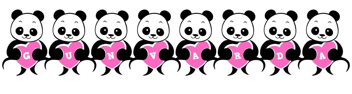 Gunvarda love-panda logo