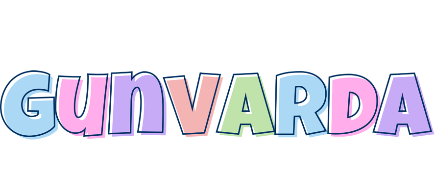 Gunvarda pastel logo