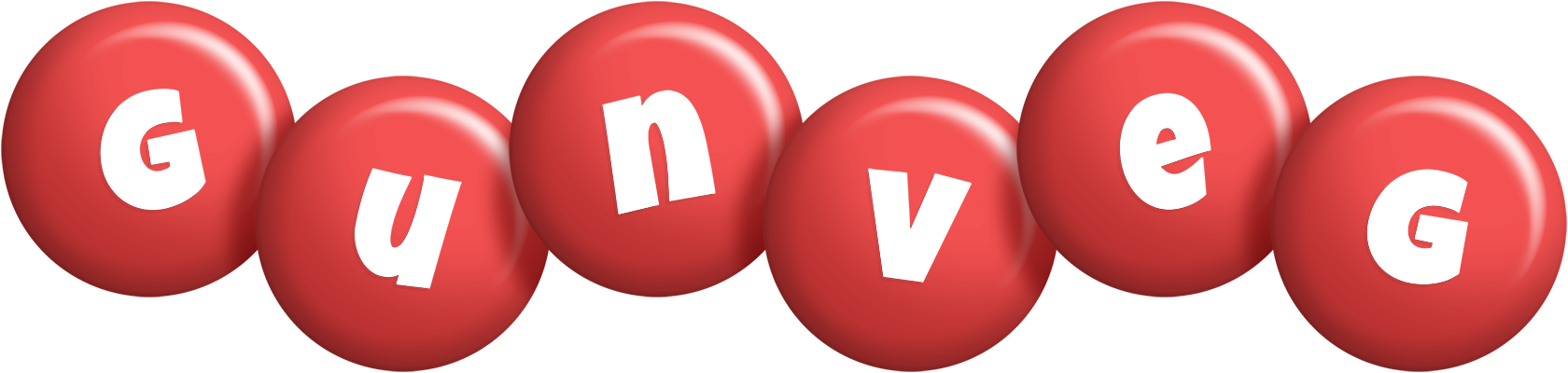 Gunveg candy-red logo