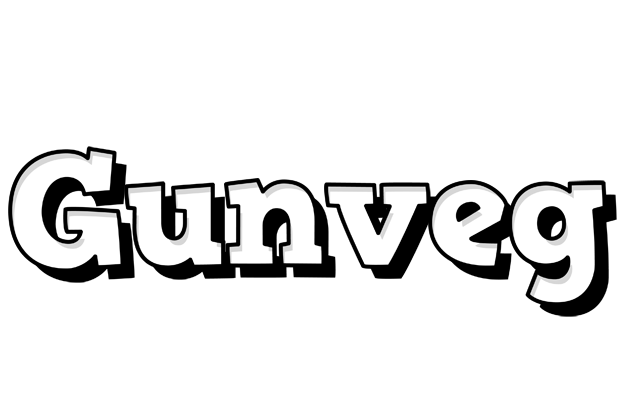 Gunveg snowing logo