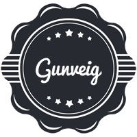 Gunveig badge logo