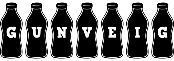 Gunveig bottle logo