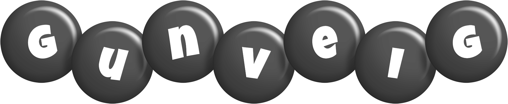 Gunveig candy-black logo
