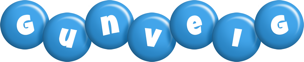 Gunveig candy-blue logo