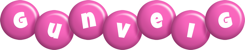 Gunveig candy-pink logo