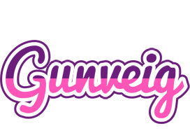 Gunveig cheerful logo