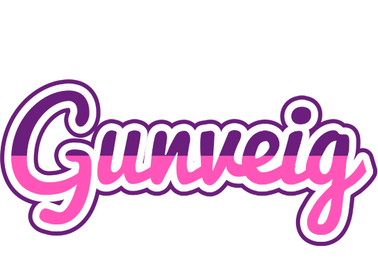 Gunveig cheerful logo