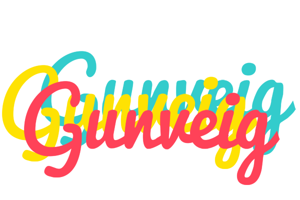 Gunveig disco logo