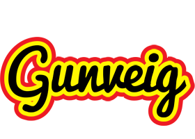 Gunveig flaming logo