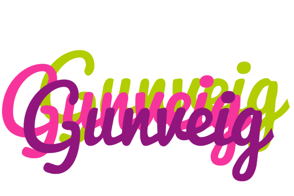 Gunveig flowers logo