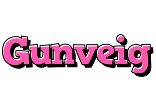 Gunveig girlish logo