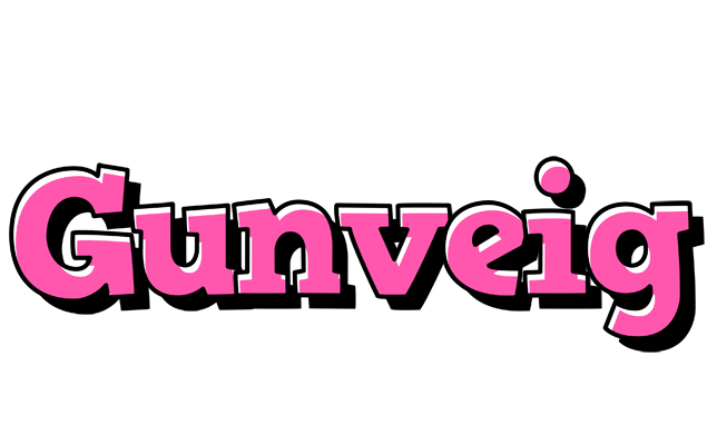 Gunveig girlish logo