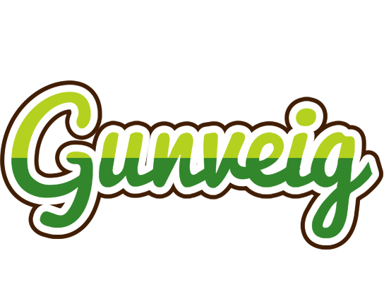 Gunveig golfing logo