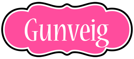 Gunveig invitation logo