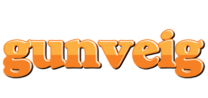 Gunveig orange logo