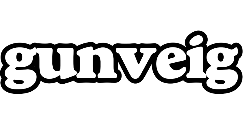 Gunveig panda logo